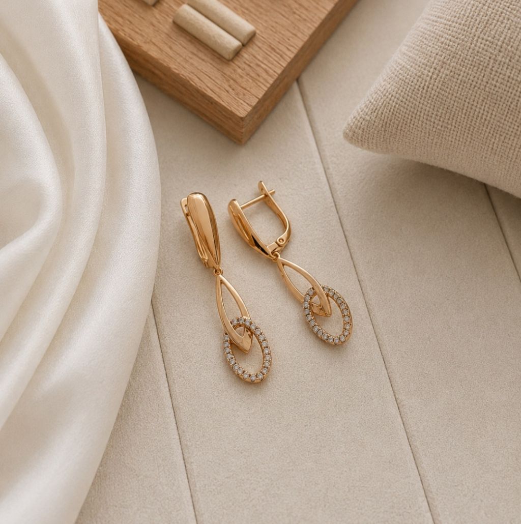 گوشواره ژوپینگ کد 3240